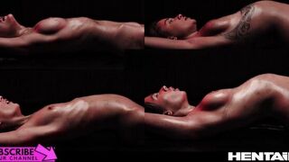 Real Life Hentaied - Cumflation Compilation - трахнутое тело взрывается тонной спермы порно